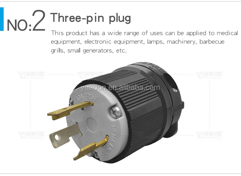 Ul Approved 3 Phase Power Plug Nema 5 30p Power Cord Usa Buy Nema Twist Lock Plug And Socket Nema 17 Stepper Motor Electric Male And Female Connectors Product On Alibaba Com