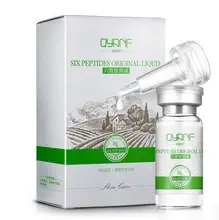 Seis peptídeos de colágeno líquido baixo compacidade Molecular Freckle branqueamento endurecimento da pele creme Facial