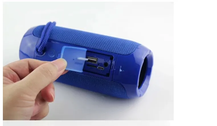 Gift portable speaker waterproof support TF card FM radio bluetooth speaker of TG117 - ANKUX.COM