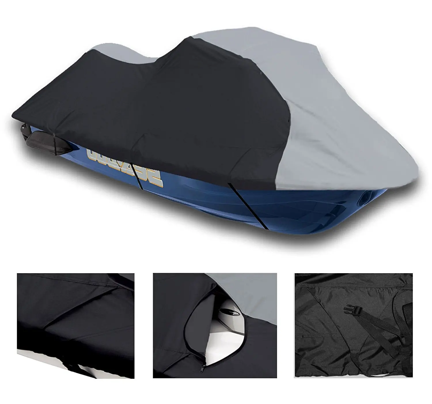 Black/grey Sea Doo Bombardier GTX 96-02 / GTX Di Jet Ski PWC Cover,  113"-128". 69.95. Seloc Service Manual ...