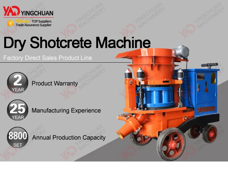 Hot Sale Portable Shotcrete Gunite Machine