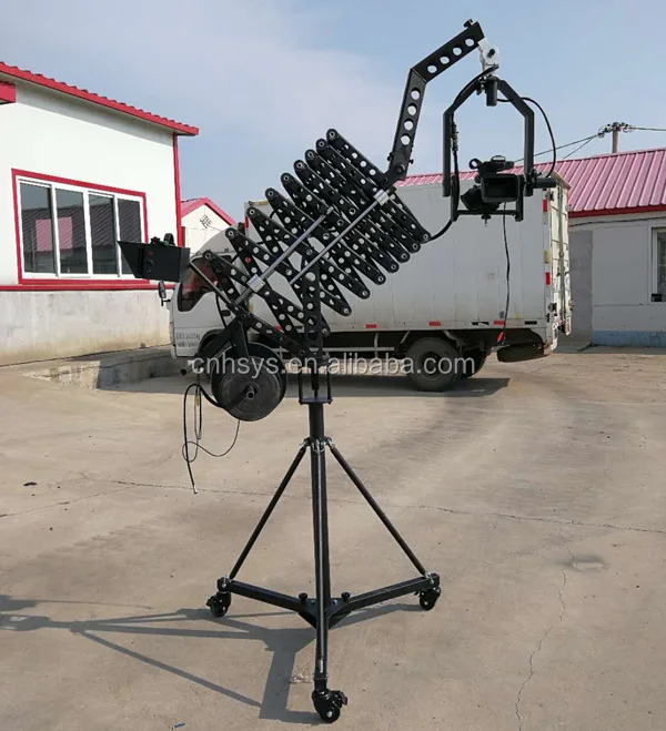 

Telescopic Camera Jib Crane From 2.5m to 5.5m, Black
