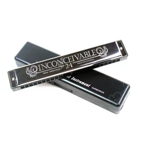 

Swan 24-holes Polyphonic Harmonica Beginner Children Adult Students Playing Musical Instruments