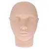 Yimart 23cm Training Mannequin Flat Head for Practice Make Up Eye Lashes Eyelash Extensions