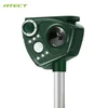 Hot Sale CE approval PIR Sensor Flash Light Solar Bird Repeller with Fashion Shape