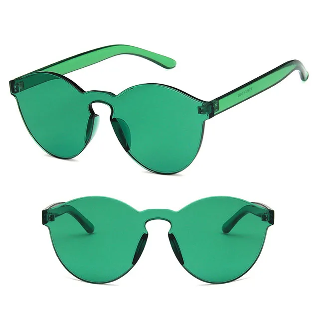 

DLL9803 clear frame city vision neon party sunglasses gafas de sol hombre, N/a