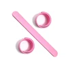 2019 New Cheap Price Fancy Custom Print Adjustable Folding Silicone Slap Bracelet for Kids Sports