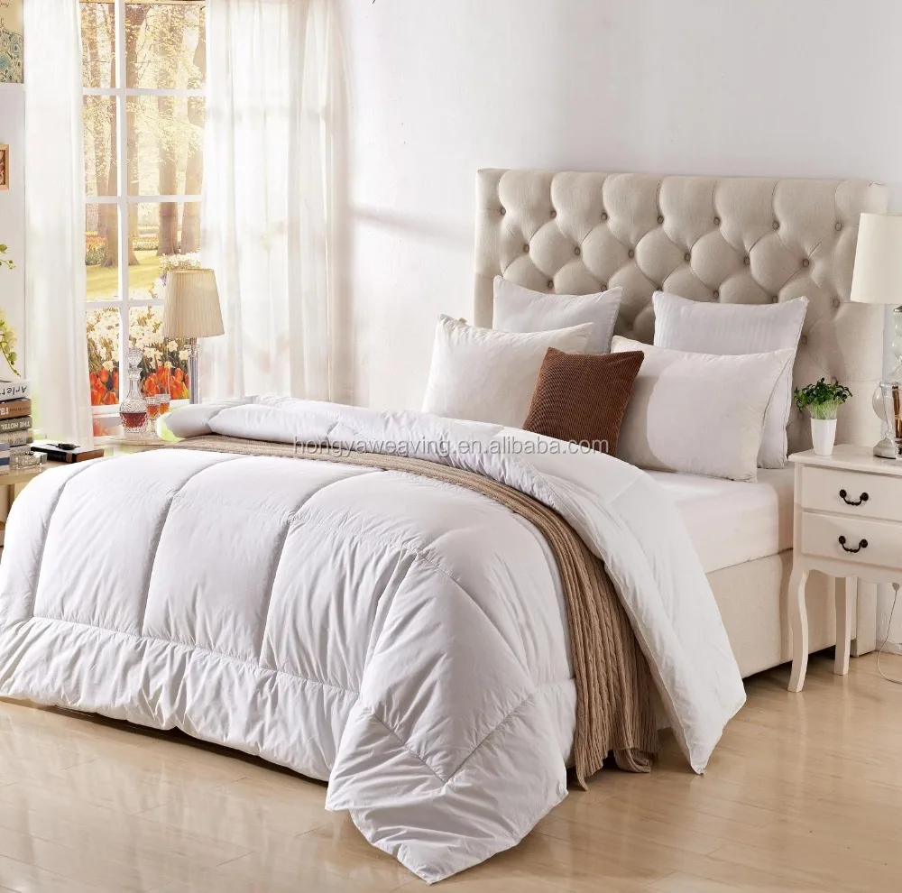 Soft Polyester Duvet / Warm Hotel Duvet / Microfiber Bed Duvet Quilt ...