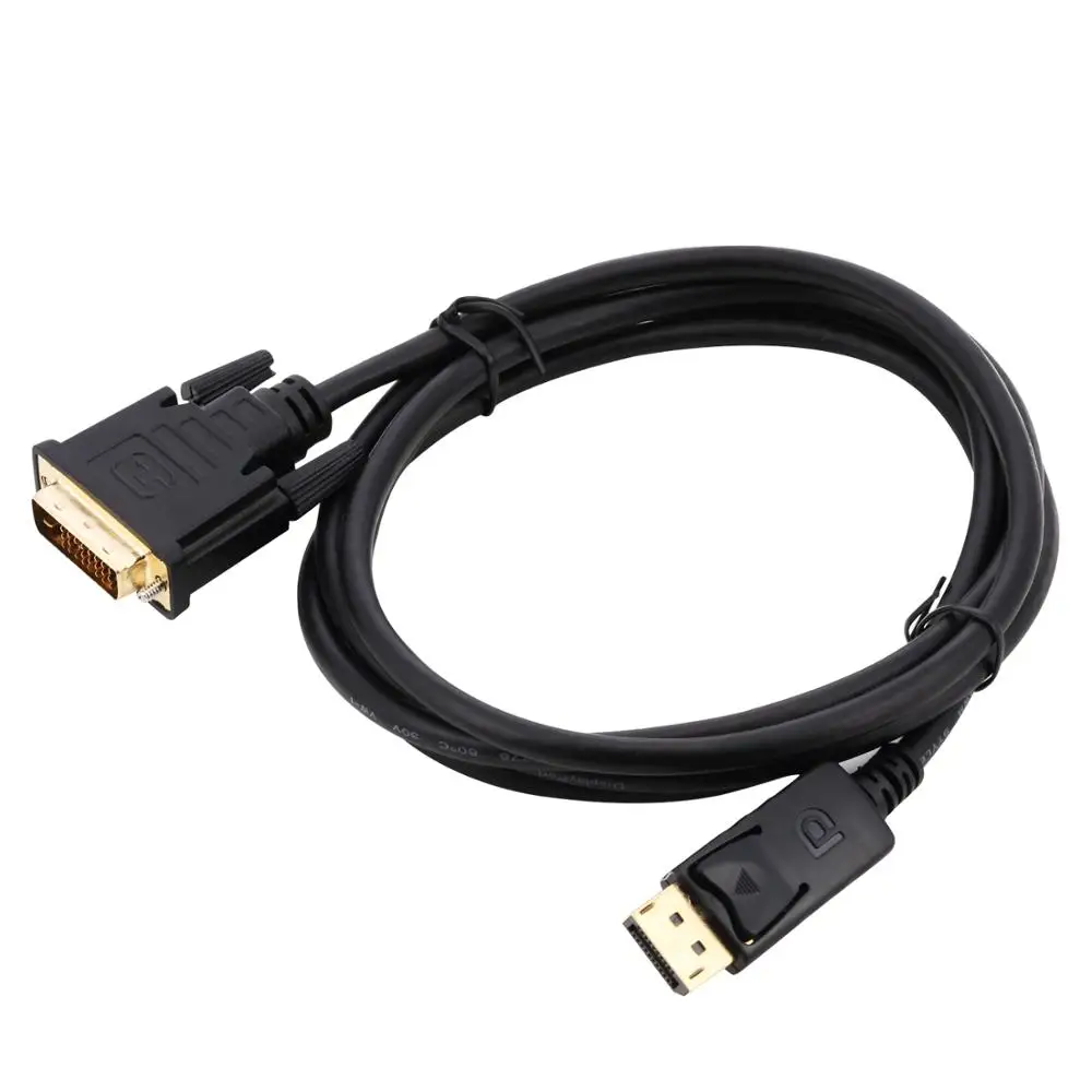 Displayport Dp To Dvi Cable 18m 6ft Displayport Male To Dvi 241 Male Cable 1080p Buy