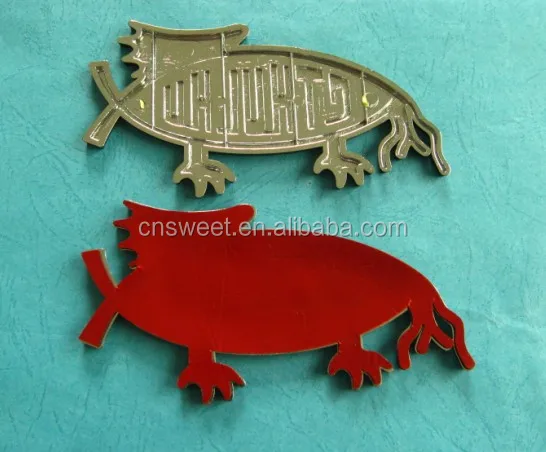 
Car 3D custom chrome letters ss adhesive emblem badge 