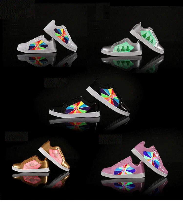 name brand shoes that light up