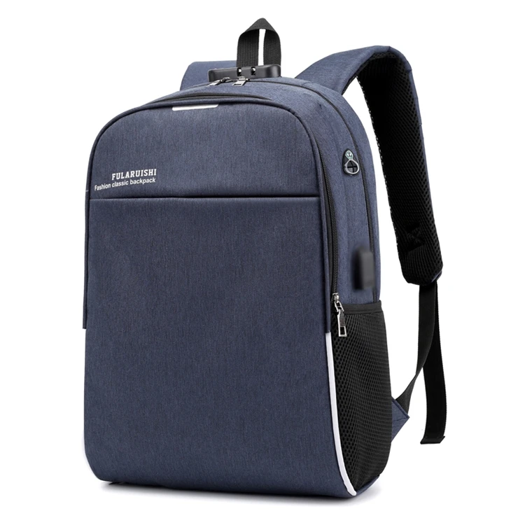 

Custom Business Water Resistant Oxford Laptop Bags Backpack Computer Casual Tote Travel Backpack With Usb Charging, As picture laptop bags backpack