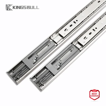 Furniture Hardware High Quality Full Extension 45mm Telescopic