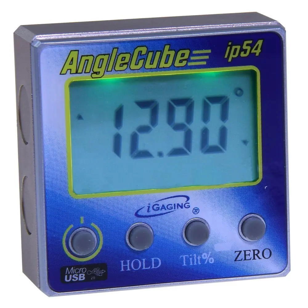 Angle Gauge 360/° Digital Protractor Inclinometer Electronic Level Box Magnetic By HittecH
