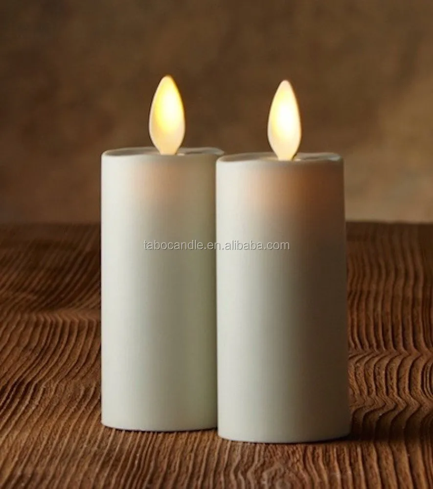 Flameless Led Battery Operated Church Candle Buy Battery Operated
