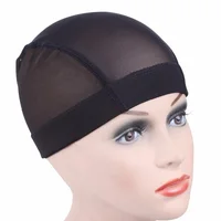 

Wholesale cheap spandex dome cap elastic mesh wig cap