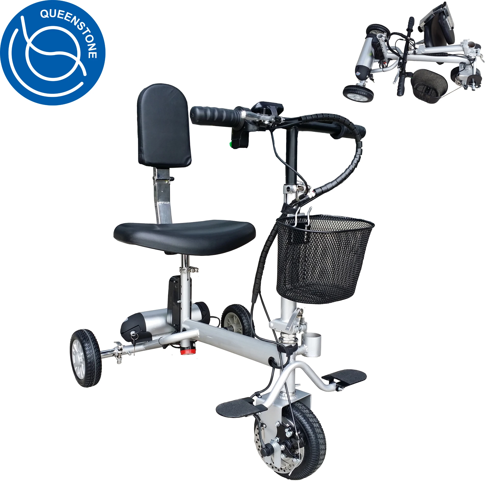 

Top grade foldable disbaled people 3wheel electric scooter