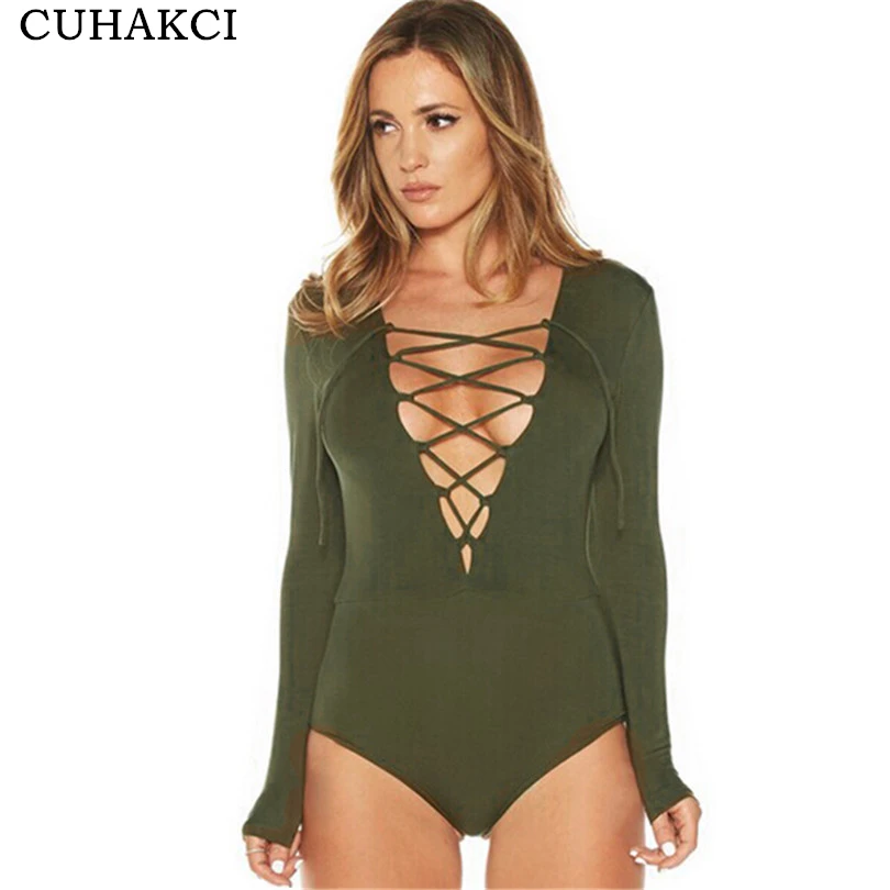 

Summer Sexy Jumpsuit Rompers Women Bodysuit Tops Fitness V Neck Hollow Out Party Club, Black, white, army green, wine red