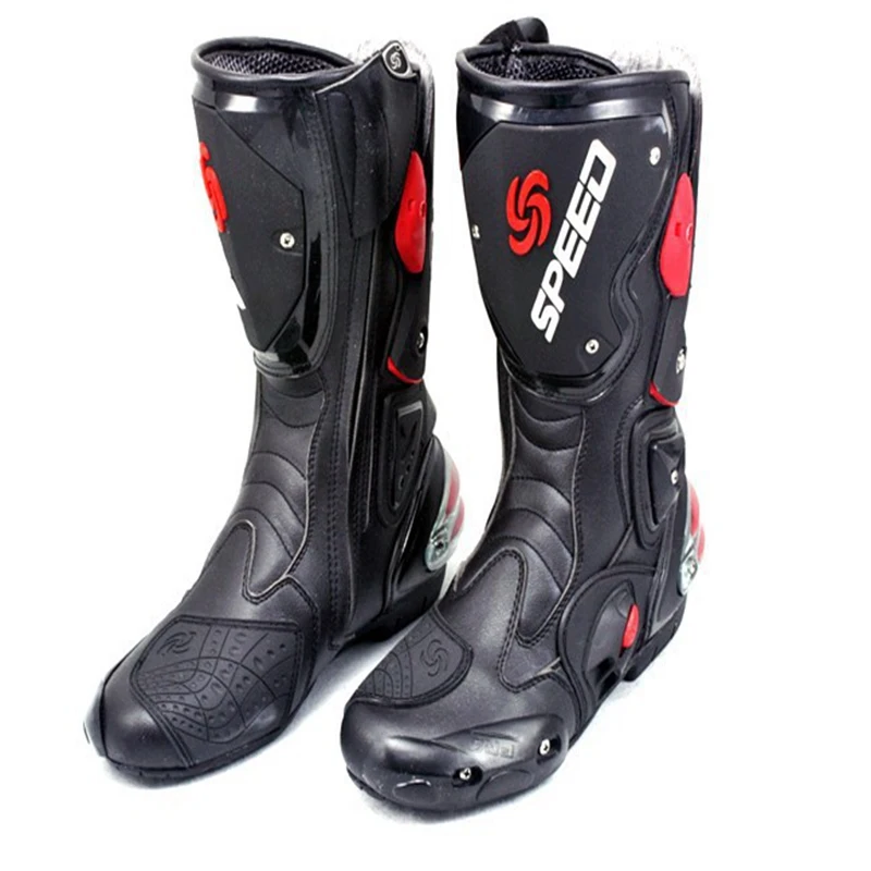 Chaussures Chaudes Hommes Bikers B1001 95 Du Acheter Ventes Longues Vélo Vitesse Moto Racing Botas Sport Motocross Bottes Moto De142 Scoyco Marque erdBoCxW