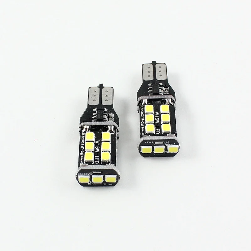 canbus T10 T15 led BULB Error free w5w W16W 2835 led interior reverse light xenon white  T15 t10 92115smd W5W w16w LED Bulb t10