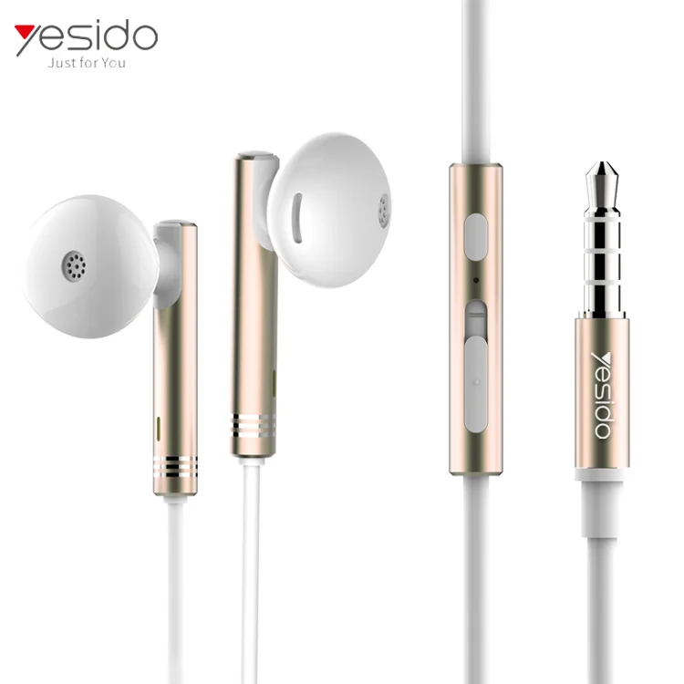 

Factory directly sell metal wired earphone for android phone ,android phone earphone, Black/white