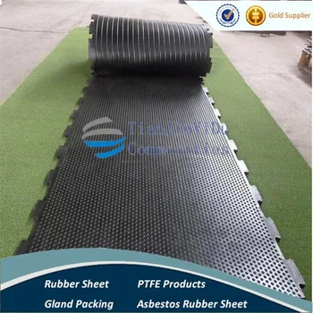 Comfortable Cow Rubber Mats Cow Horse Matting Cloth Insertion