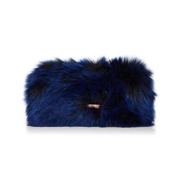 fluffy clutch bag