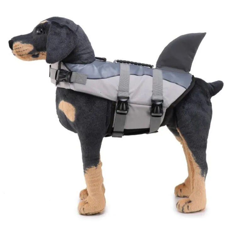 

Amazon New Mermaid Shark Pet Life Vest Swimming Preserver Float Dog Life Jacket, Gray/rose red/red/orange/blue/black/green