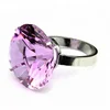 Wholesale Custom Crystal Diamond Ring For Wedding Cenpiece Glass Diamond,raw Crystal Avenue Wholesale Jewelry