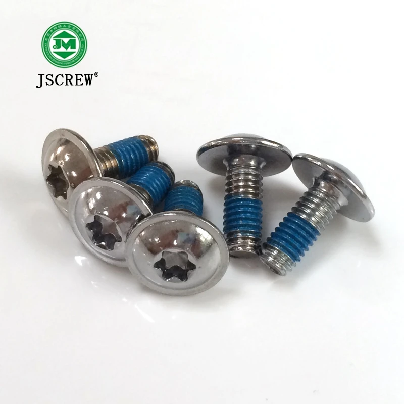 Fasteners Mushroom Head 4mm Torx Machine Screw With Nylon Patch Buy