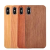 Wholesale Custom Blank Cherry Bamboo Rose Walnut Real Wood Phone Cover Case for iPhone 6 7 8 Plus X XS XR XS Max