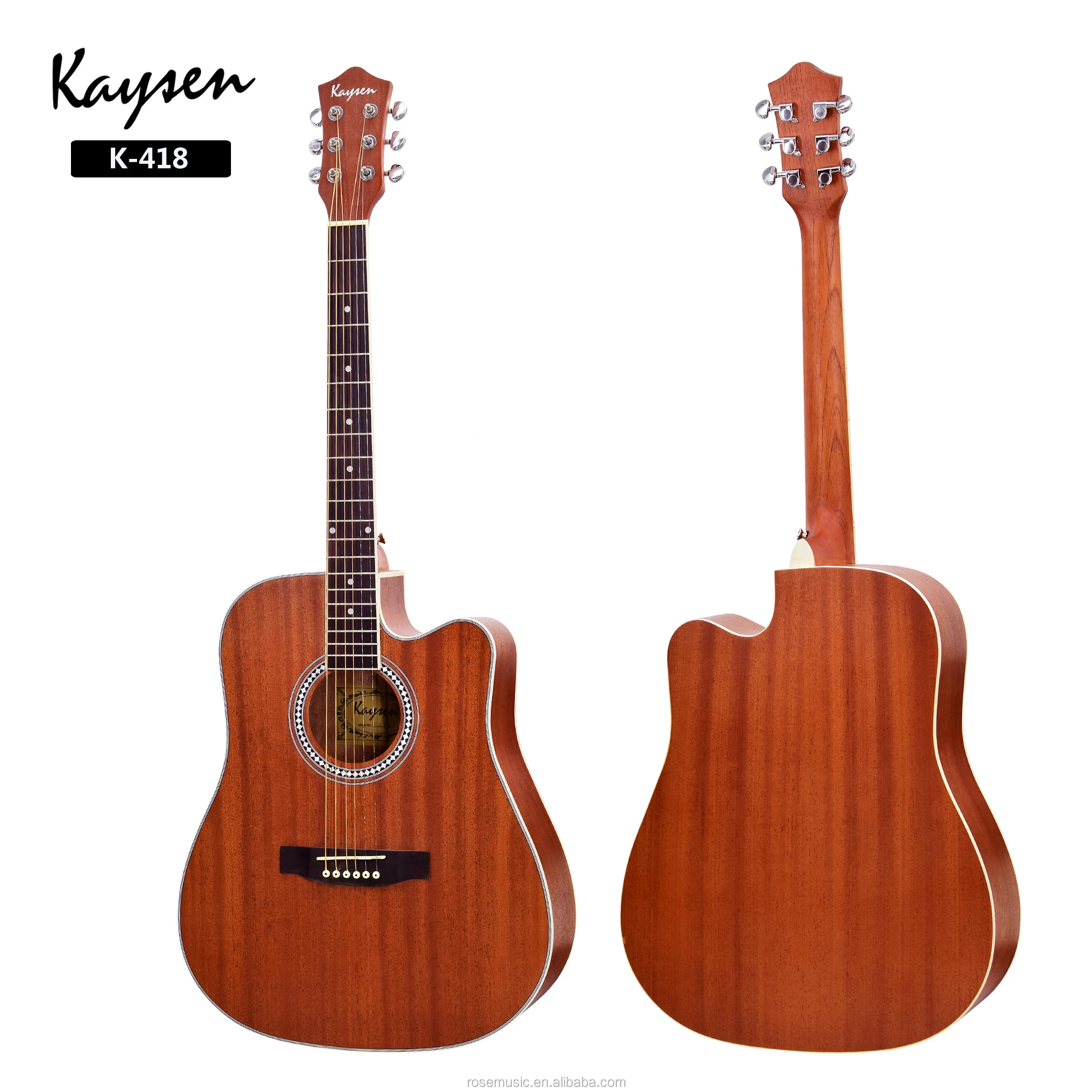 41英寸全 sapele 廉价原声吉他在线销售