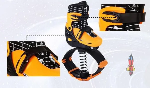 Different Colors Jumping Bounce Shoe for Kids OEM Boys 2 in 1. Bounce SHOES. HD-FY01 Rubber. 80 Kg. CN;ZHE Inline Skates. Mesh.
