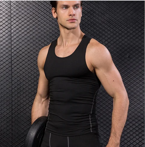 

Fast Dry Skinny Basketball Running Sport Tank Top Men Gym Singlet Gym Vest