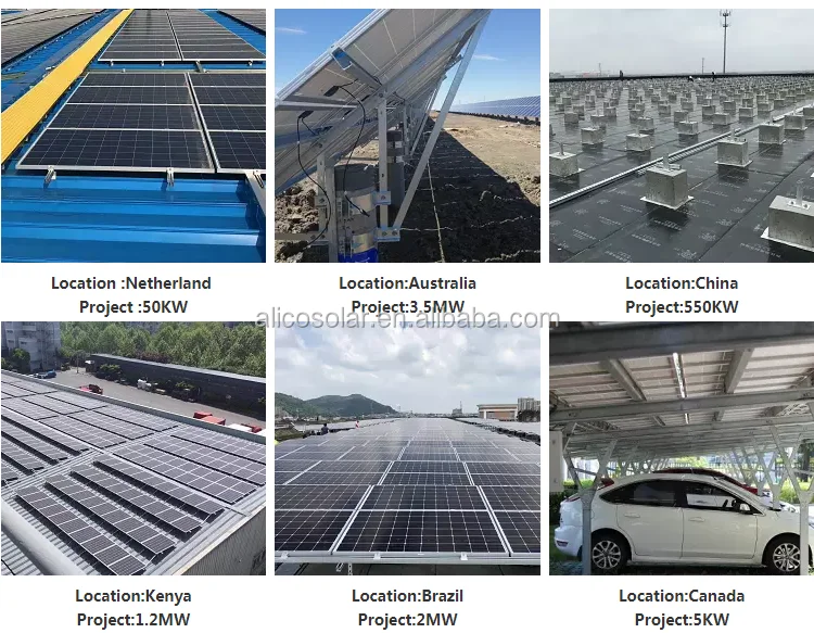 solar panel rack system
