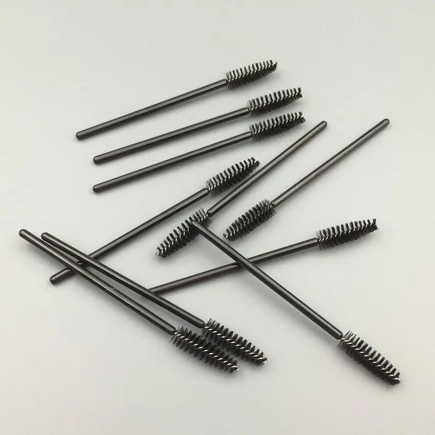 

High quality 100pcs/per bag Eyelash Extension Brush Disposable Eyelash Brush