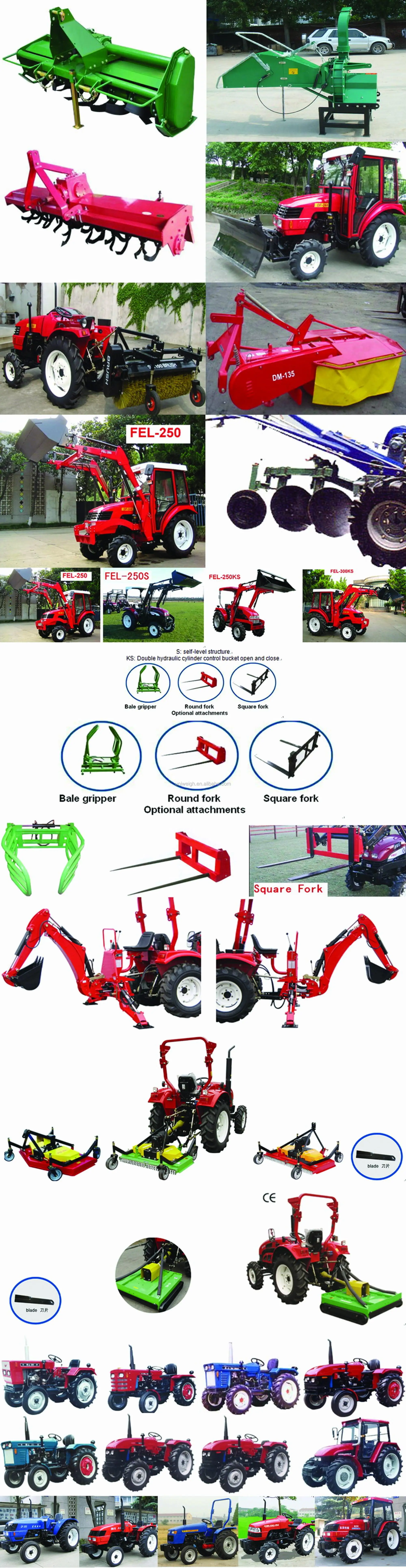 Dongfeng DF-554 4wd tractor