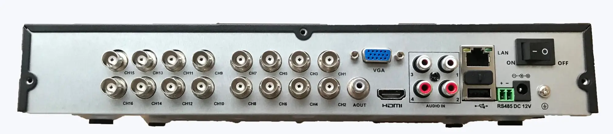 Latest TVI CVBS CVI IP Nvr 16 ch Ahd Dvr Cms Free Software 1080P H264 Network Security Cctv Video Recorder 5 in 1 XVR