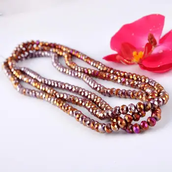 flat rondelle beads