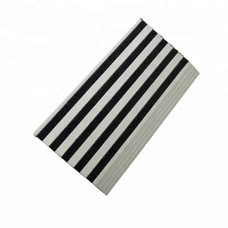 Anti Slip Chrome Decorative Aluminium Stair Tile Trim Trimmings