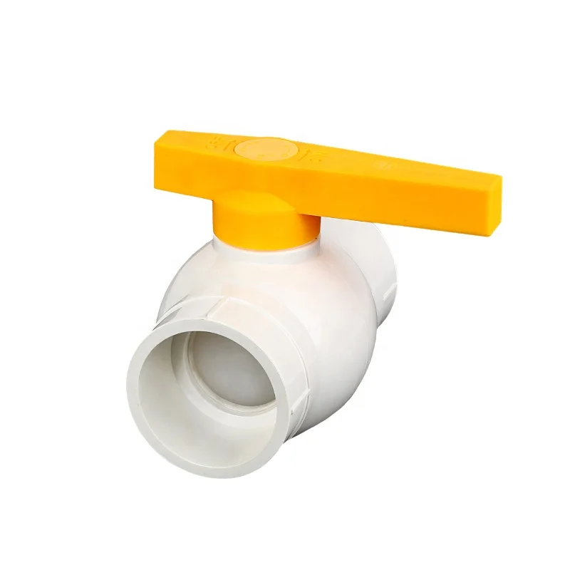 
New Products Factory Wholesale Building Materials Bathroom Garden Mini Body Plastic China Suppliers Tap UPVC PVC Ball Valve 