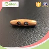 Cloth Accessories 2 Holes Dark Brown Wood Sewing Toggle Buttons Cloth Button