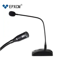 

EPXCM / SF-38 Factory Price High Quality Wired Meeting Mic Desktop Conference Table Stand Microphone for Teaching System