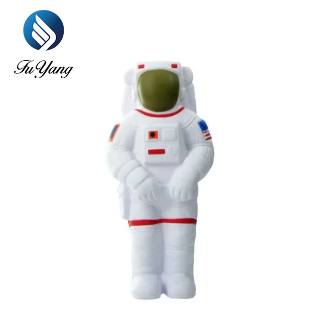 11,5 cm hoher Spielzeug Astronaut im Raumanzug – weich Gummi Toy stress soft 