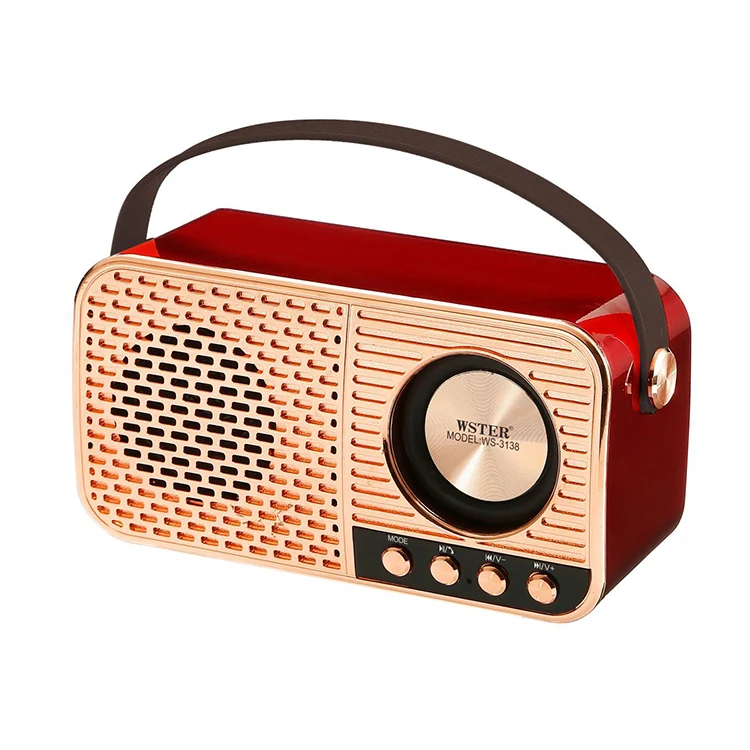 Portable Mini With TF Card USB FM Playback Line In Wireless Speaker - ANKUX.COM