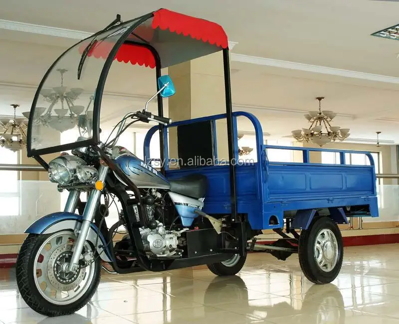 Heavy load Chinese high quality petrol automobile cargo tekerlekli motocicleta for Egypt