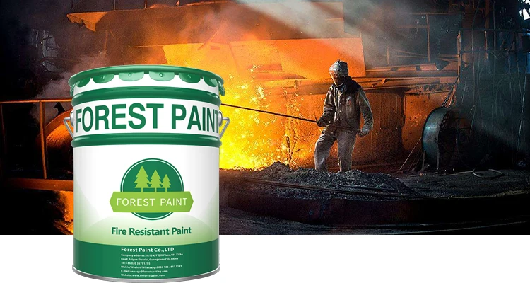Anti fire paint for wood