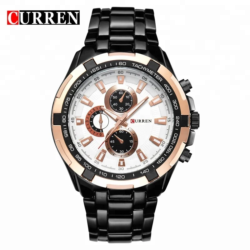 

Reloj Hombre CURREN 8023 Brand Simple Fashion Casual Business Watches Men Date Waterproof Quartz Mens Watch relogio masculino, 10 colors