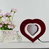 Heart shape magnetic floating photo frame, Valentine gift Levitating photo frame Red heart shape