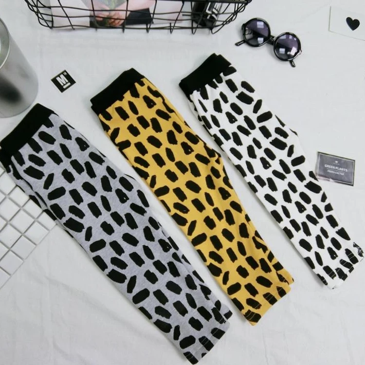 

Hu Sunshine Wholesale Elastic Leggings Spring Wild Cotton Casual Pants Free Shipping, N/a